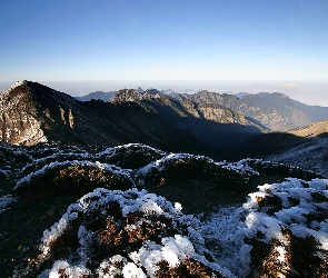 Góry, Śnieg, Panorama