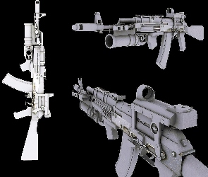 Ak 74, Granatnik