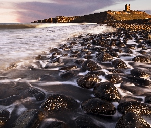 Wyspa, Kamienie, Morze, Plaża