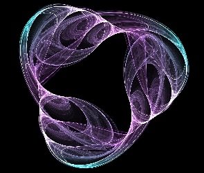 Kolorowy, Dym, Abstrakcja