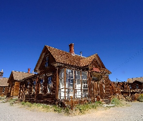 Bodie Ghost Town, Dom, Miasto, Duchów, Kalifornia