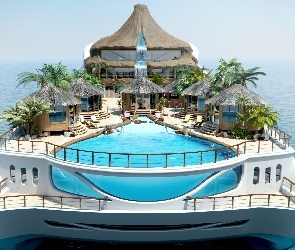 Basen, Tropiki, Statek