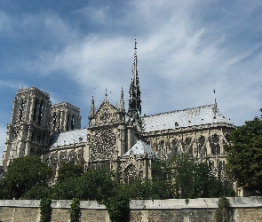 Notre Dame, Katedra, Francja, Paryż