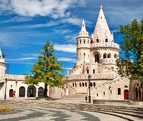 Budapeszt, Węgry, Baszta rybacka