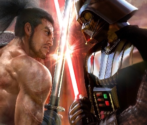 Mitsurugi, Lord Vader, Soul Calibur IV