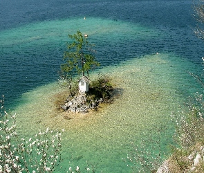 Drzewko, Kapliczka, Wysepka, Mała