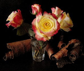 Bukiet, Kora, Róże