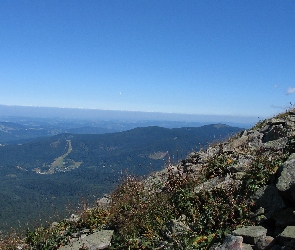 Skały, Niebo, Góry