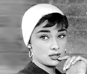 Ręce, Czapka, Audrey Hepburn, Aktorka