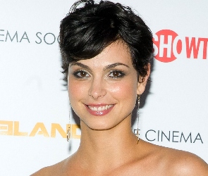 Morena Baccarin, Kolczyki, Uśmiech, Twarz