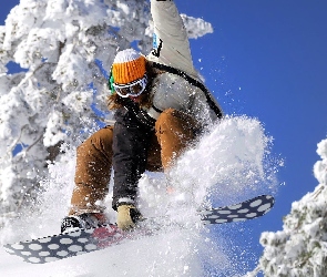 Snowbording, Śnieg