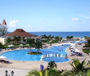 Hotel, Jamajka, Ocean, Basen