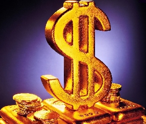 Złoty, Monety, Dolar