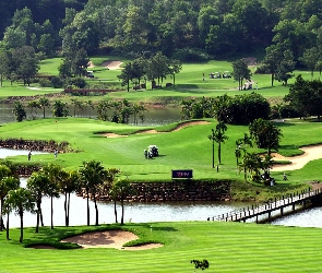 Golfowe, Gra, Pole