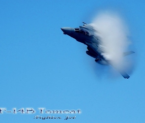 F-14B Tomcat Fighter Jet, Dźwiękowa, Bariera