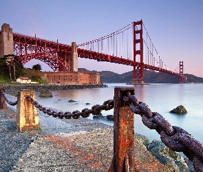 Kalifornia, San Francisco, Most, Golden Gate