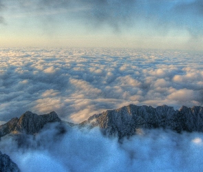 Wysokość, Chmury, Góry