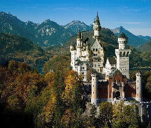 Zamek, Bawaria, Neuschwanstein