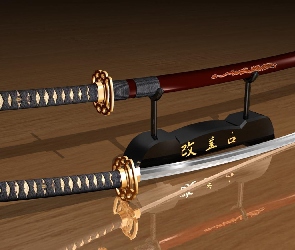 Samurajski, Katana, Miecz