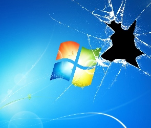 Rozbity, Monitor, Windows 7