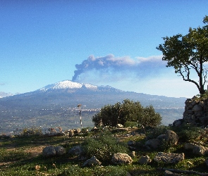 Wulkan, Etna, Krajobraz