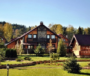 Ogród, Posesja, Dom