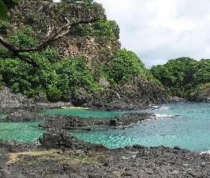 Brazylia, Fernando Noronha, Skalista, Góra