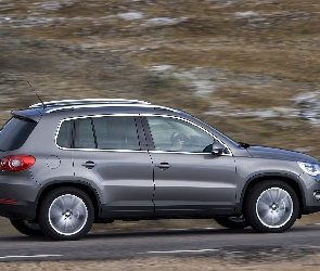 Volkswagen Tiguan, Testowa, Jazda