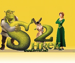 Shrek, osioł, Fiona