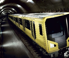 Tunel, Metro