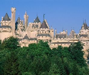 Pierrefonds, Francja, Zamek