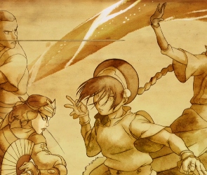 Avatar Legenda Korry, Postacie, Serial