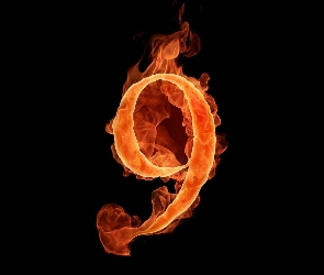 Cyfra, 9, Ognista