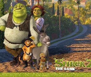 droga, Shrek 2, postacie
