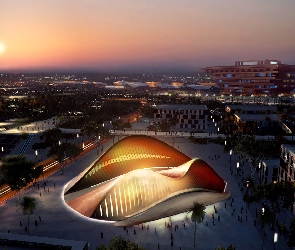 Szanghai, Expo-2010, Arabskich, Zjednoczonych, Emiratów, Pawilon