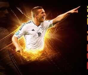 Lukas Podolski, Piłkarz, Niemiecki