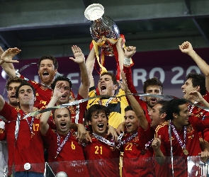Drużyna, Hiszpanii, Euro 2012, Mistrzostw, Europy, Zwycięzcy