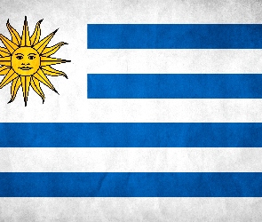 Państwa, Urugwaj, Flaga
