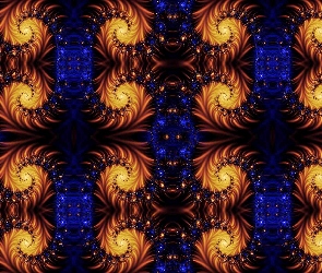 Wzory, Fraktale, Spiralne
