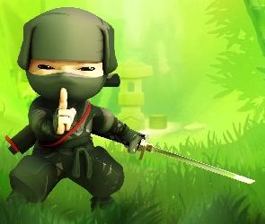 Ninja, Katana, Mały