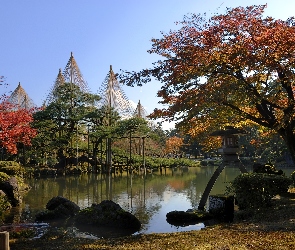 Kanazawa, Japonia, Ogród