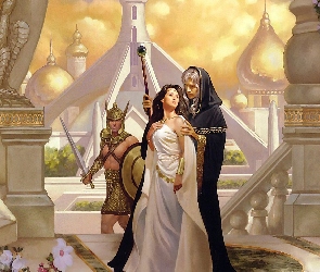 Mężczyzna, Rycerz, Kobieta