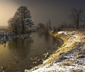 Rzeka, Zima