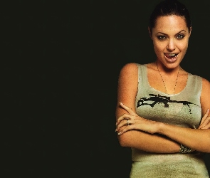 Bluzeczka, Spojrzenie, Angelina Jolie