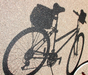 Cień, Rower
