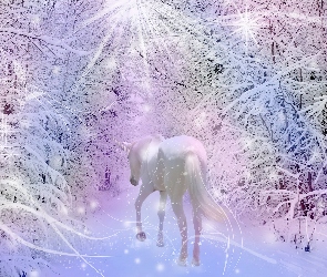 Las, Jednorożec, Fantasy