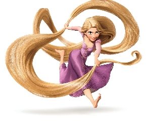 Tangled, Zaplątani, Roszpunka, Włosy