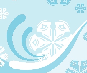 Śniegu, Grafika, Płatki