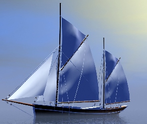 Jacht, Żaglówka