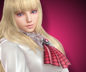 Żabot, Broszka, Lili, Kobieta, Tekken 6, Róż